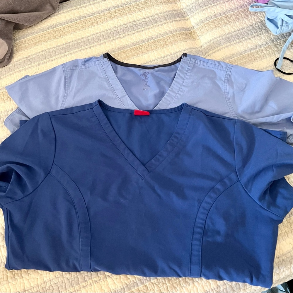 Not for sale❗️-Bundle of 2 scrubs Med Couture and Dickies brand